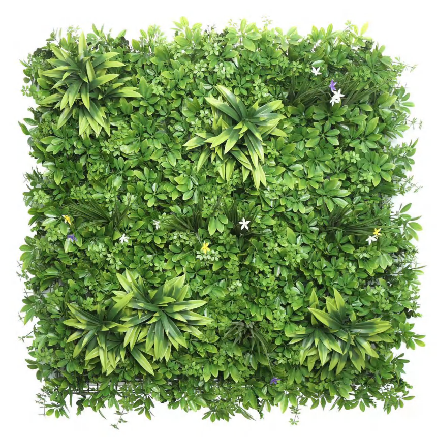 Monet Garden  - 40"x40" UV-Proof Artificial Hedge Mats - Transform Your Space with Boxwood Panels Topiary, Ideal for Indoor and Outdoor Backyard, Garden, Fence, and Wedding Decor